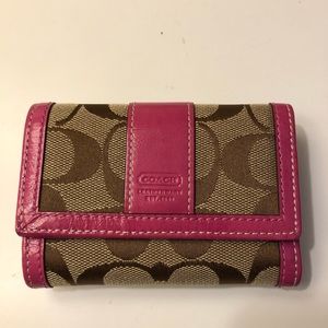 Coach wallet